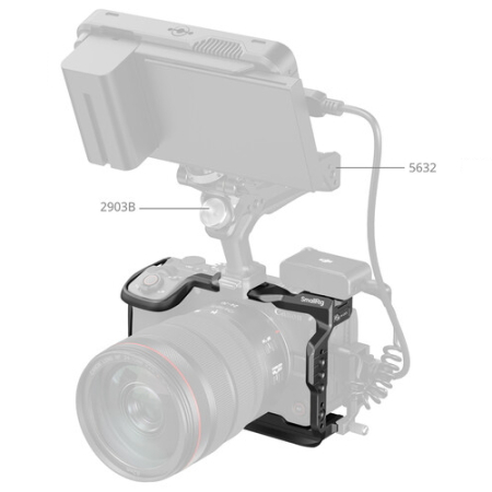 SmallRig 6372 - klatka do Canon EOS R6 V - przykład użycia